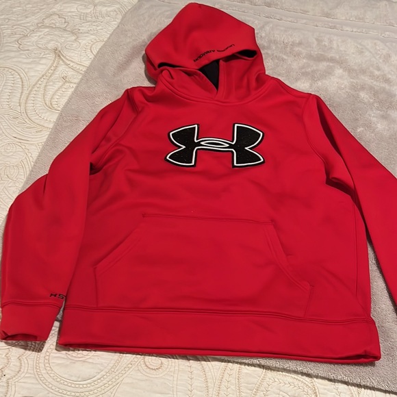 Youth Under Armour Hooded Sweatshirt, Youth size: YLG Good condition - Picture 5 of 10